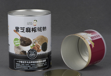 黑芝麻核桃粉紙(zhǐ)罐